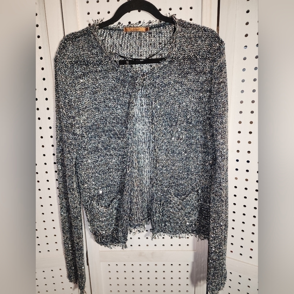 Belldini Large Cardigan Sparkly Multi-Color - image 1